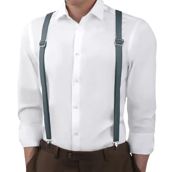Classic Balanced Wedding Suspenders