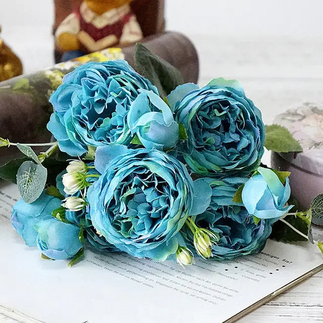 Artificial Peony Bouquet