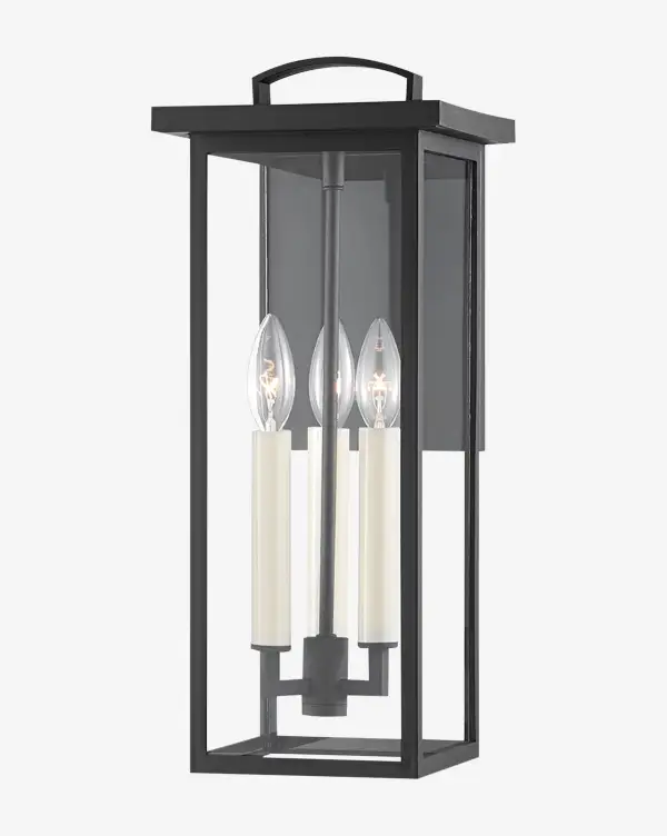 Cage-Frame Modern Wall Sconce
