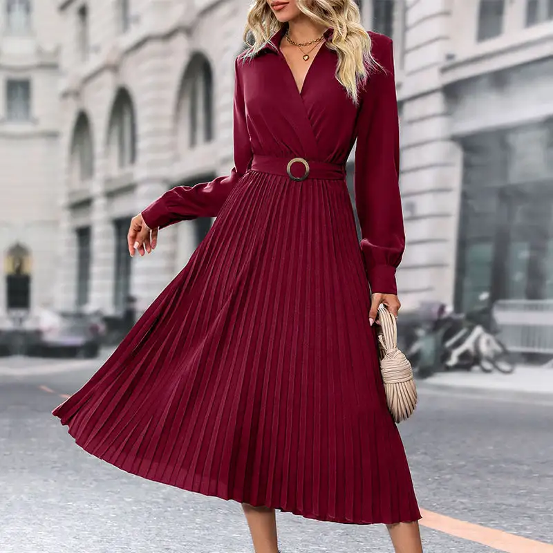 Women's Pleated Dress