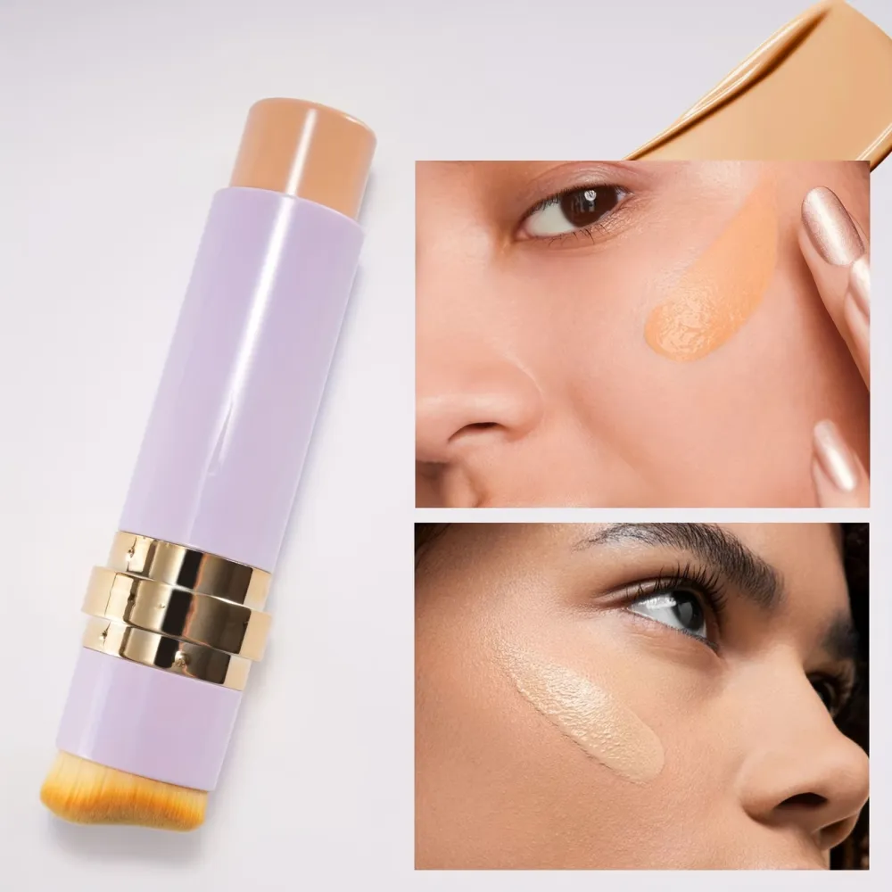 Dual-Ended Concealer with Brush