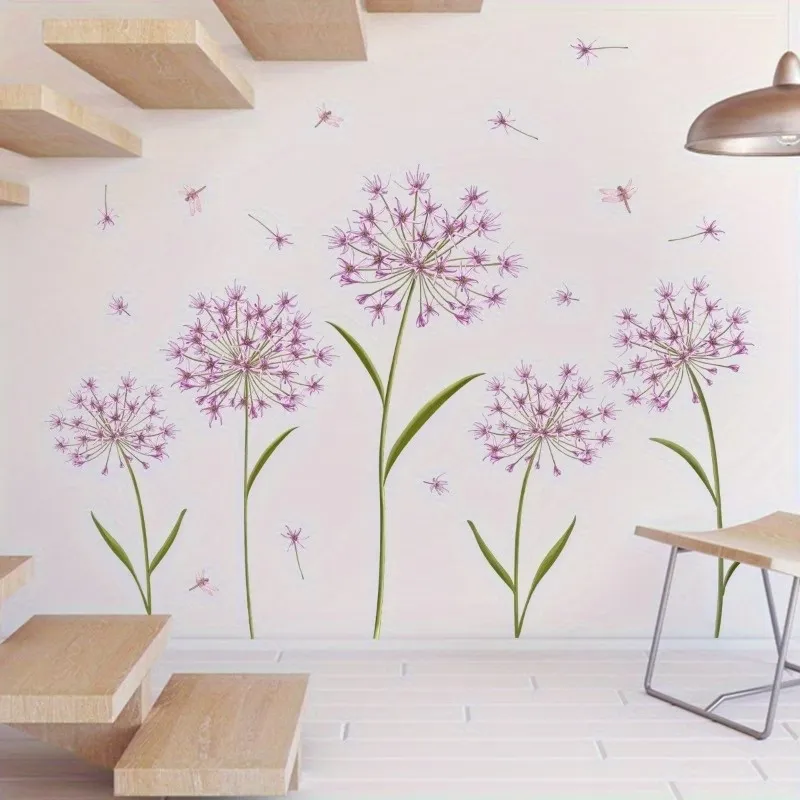 Dandelion Floral Wall Decals