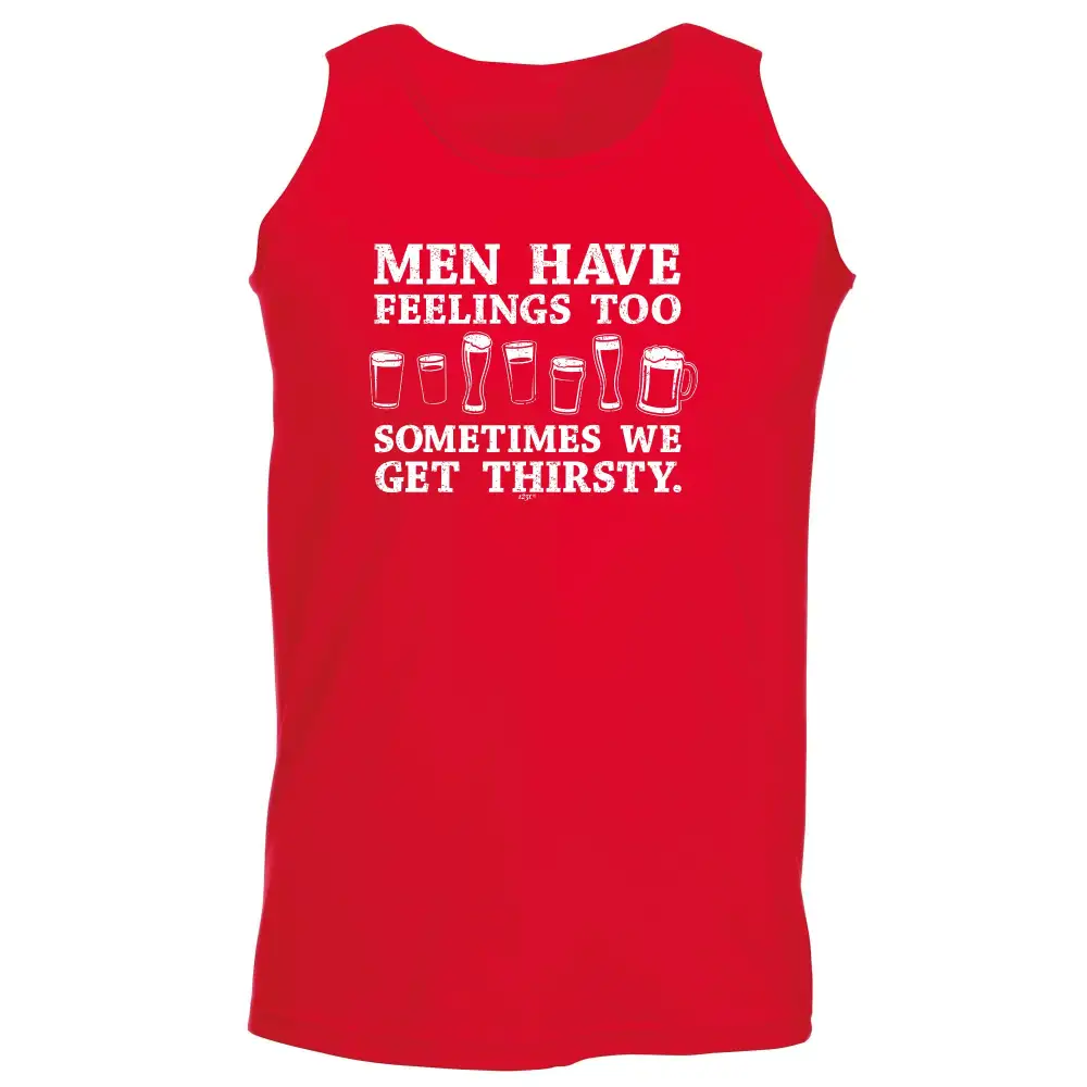 Thirsty Feelings Graphic Tank Top