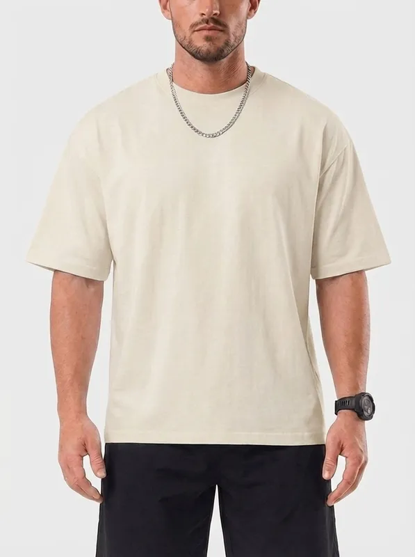 Khaki Oversized T-Shirt