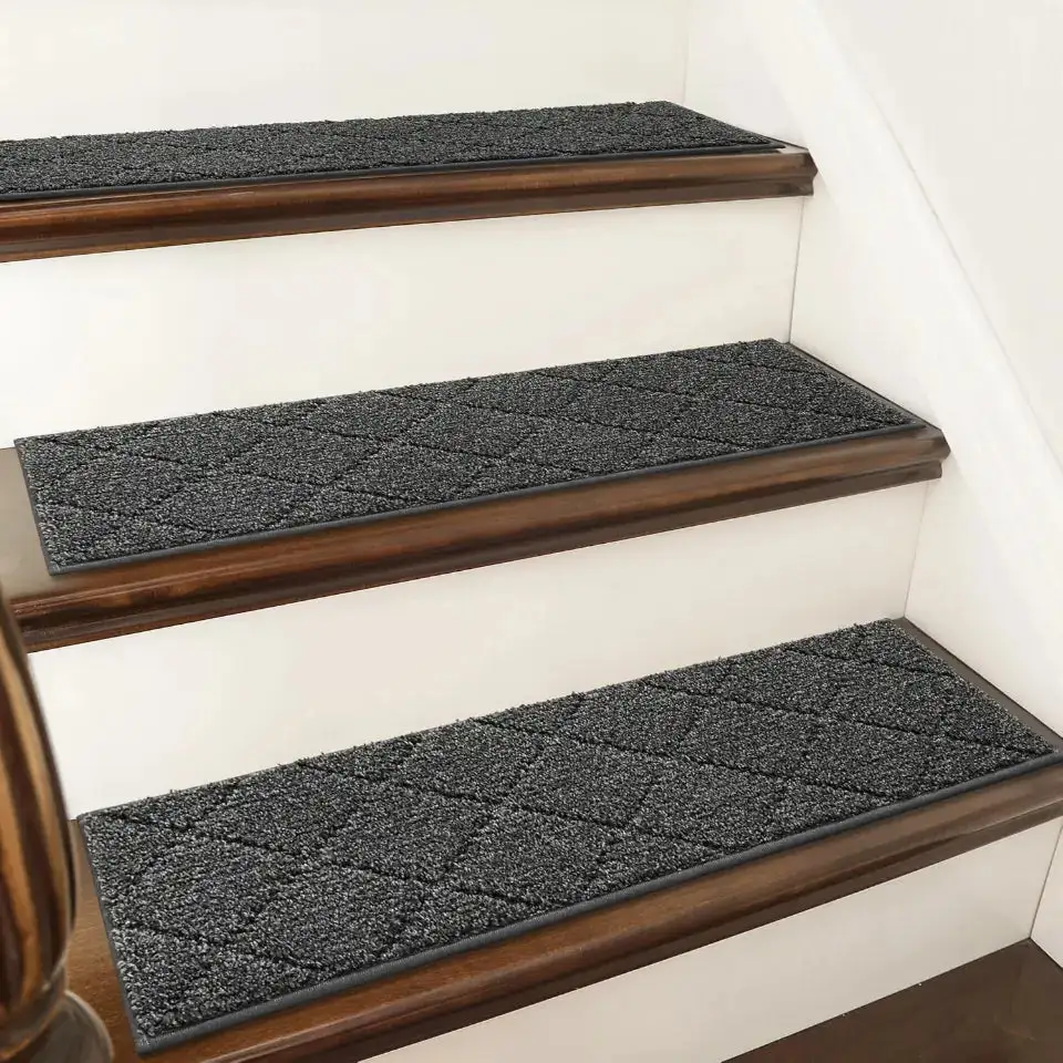 Diamond Pattern Stair Tread Set