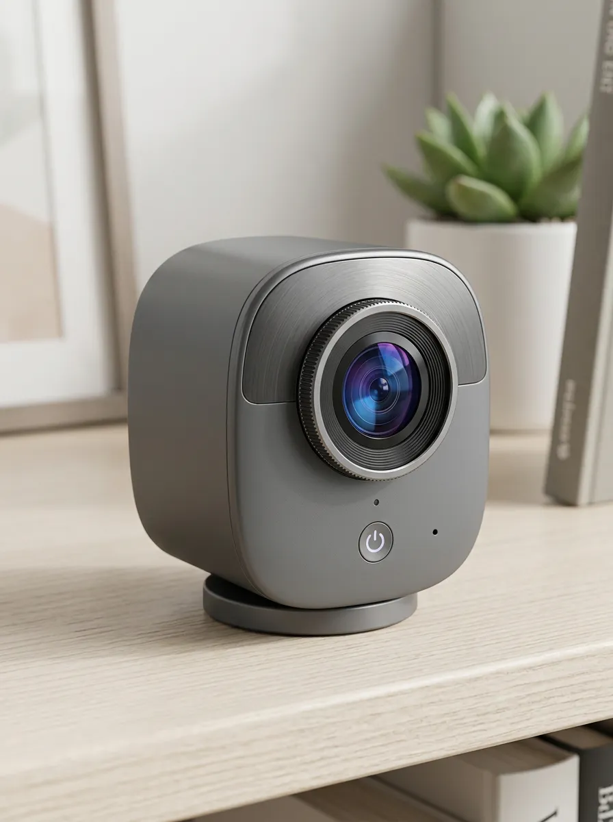 Home Monitoring Wireless Compact Patterned Shell Mini Security Camera