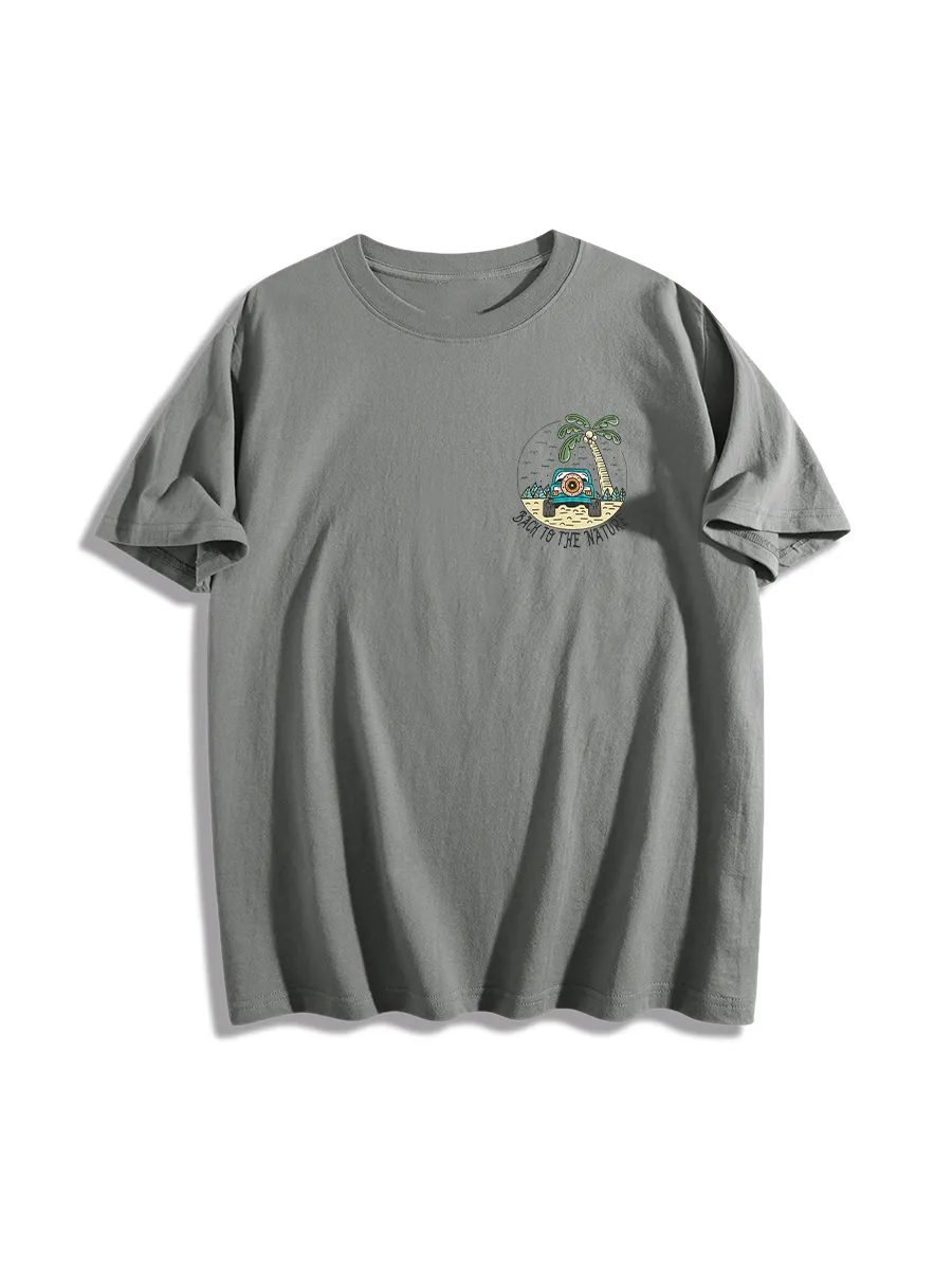Nature Backing Adventure Graphic T-Shirt