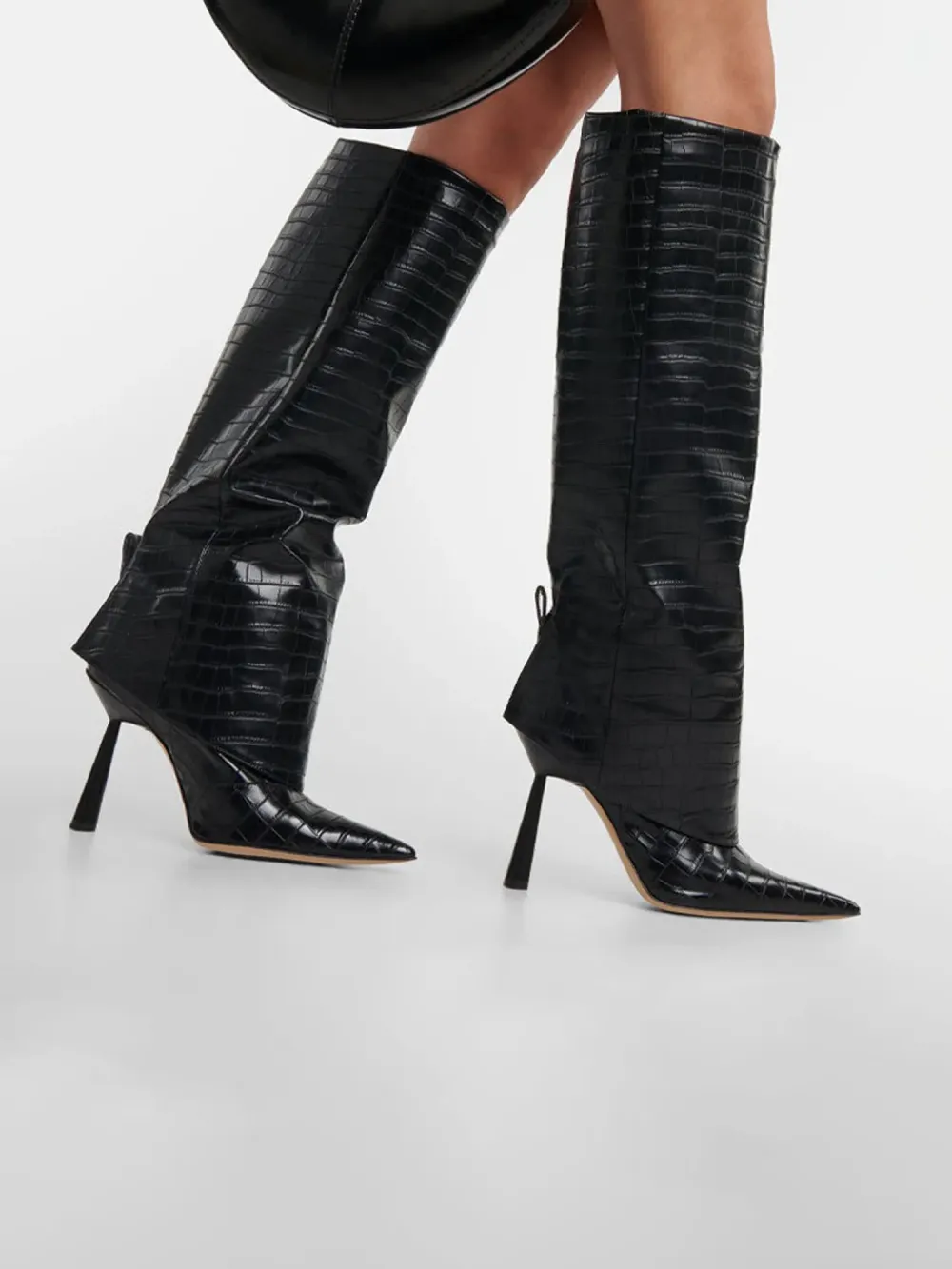Anouk Straight-shaft Stiletto Boots