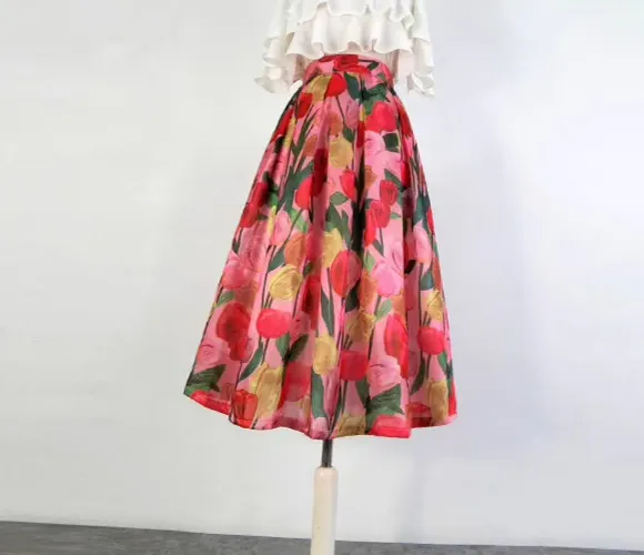 Versatile Campus Everyday Casual Polyester Skirt