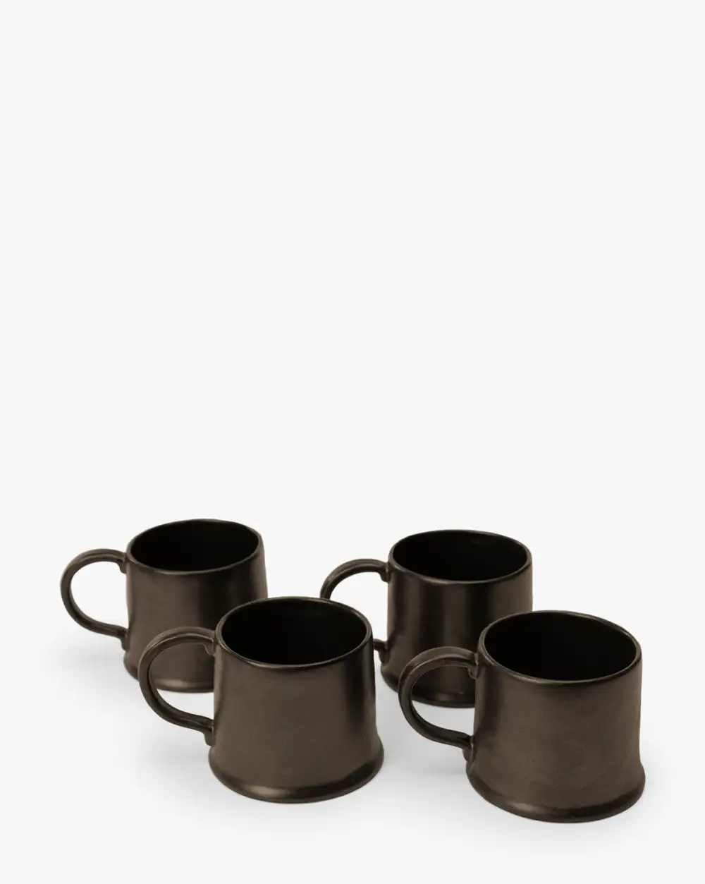 Reactive-Glaze Stoneware Mug Set