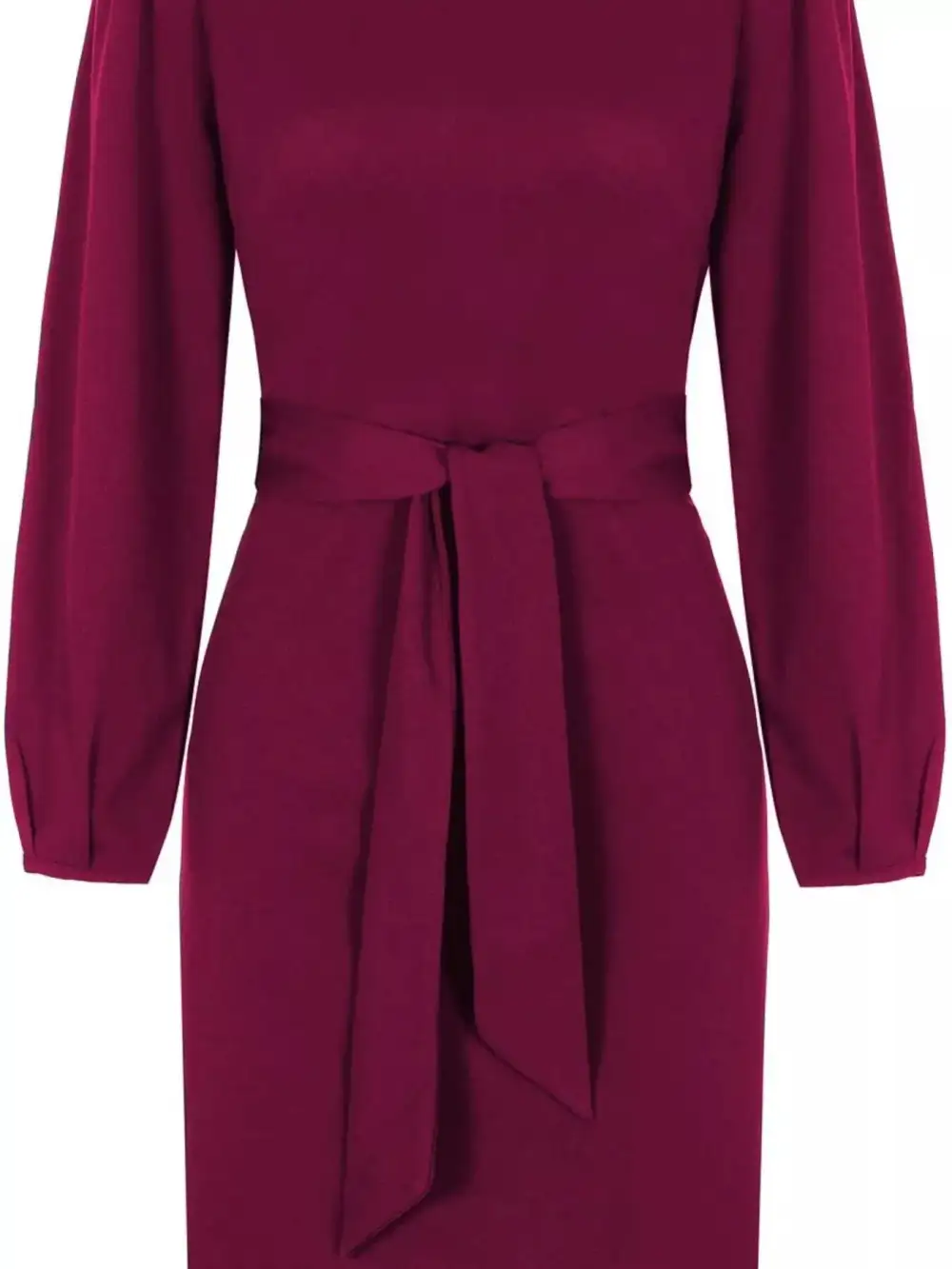 Wearable Cut Tie Waist Mini Dress