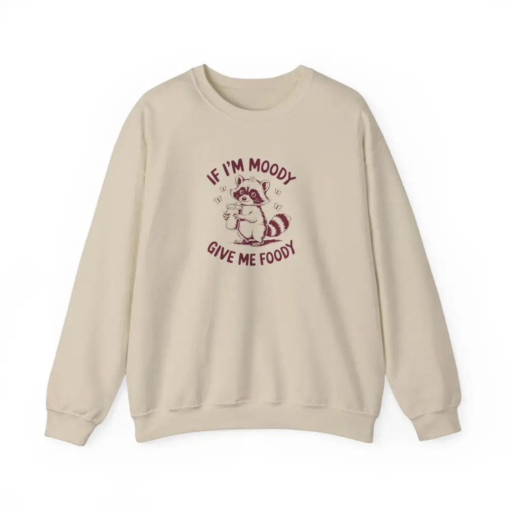 Raccoon Graphic Crewneck Sweatshirt