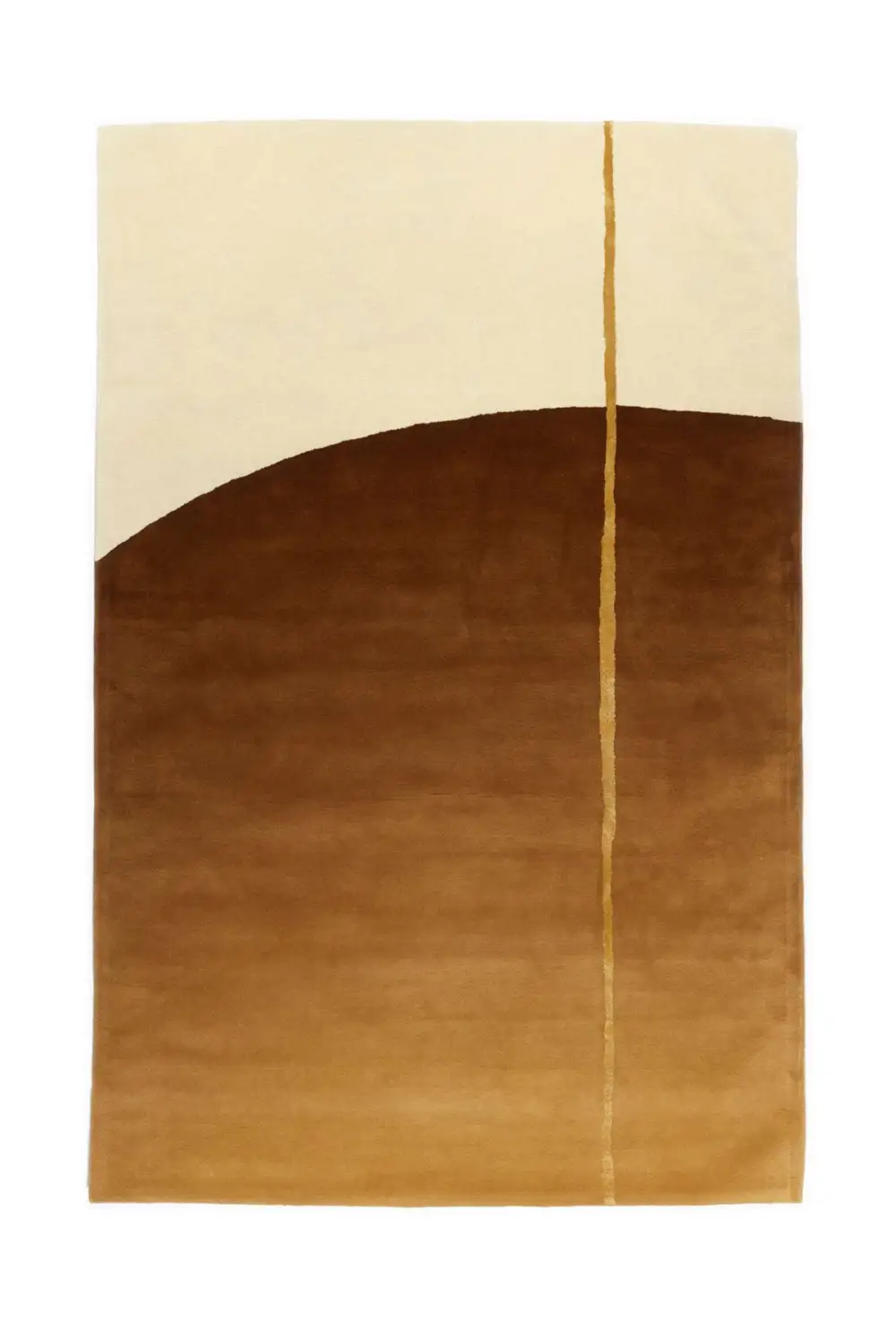 Wool Tufted Geometric Airy Area Rug