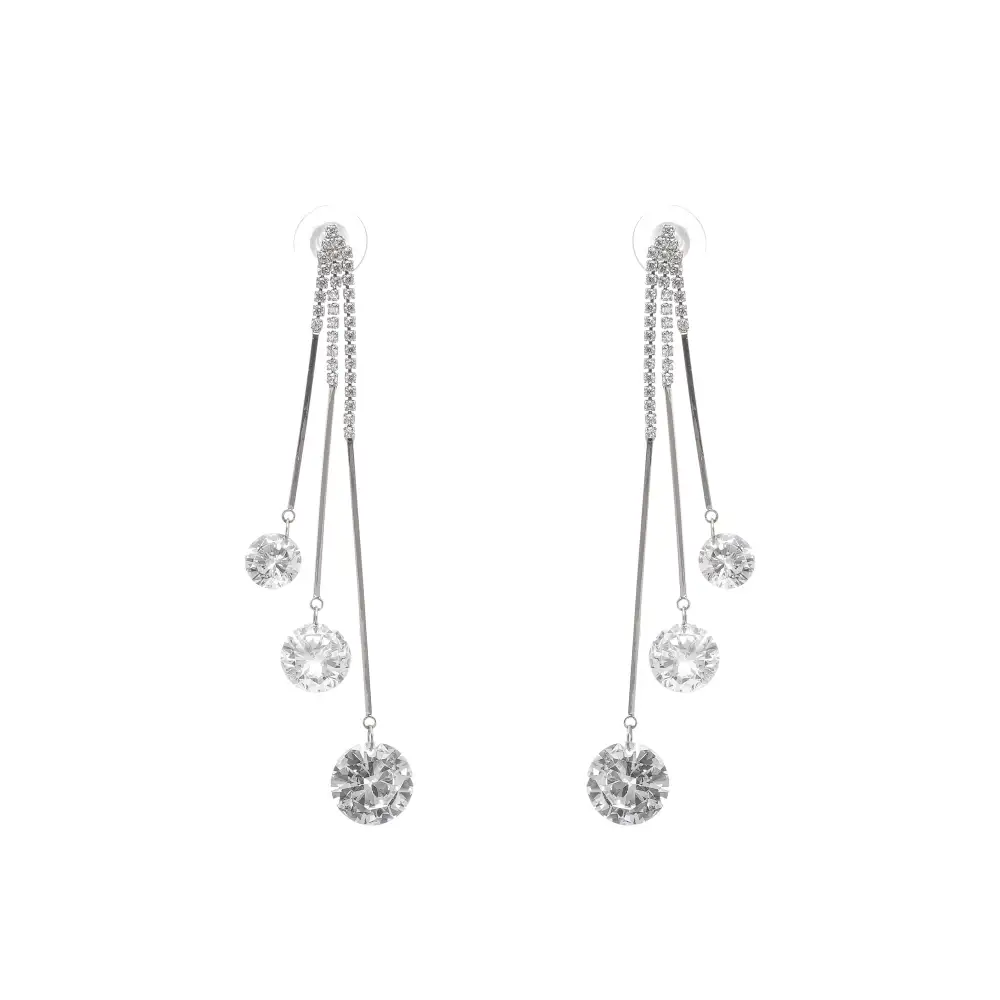 Solada crystal drop earrings