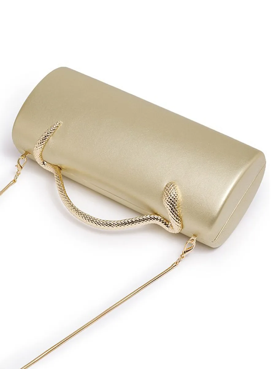Margot Metal Accessories Leather Bag
