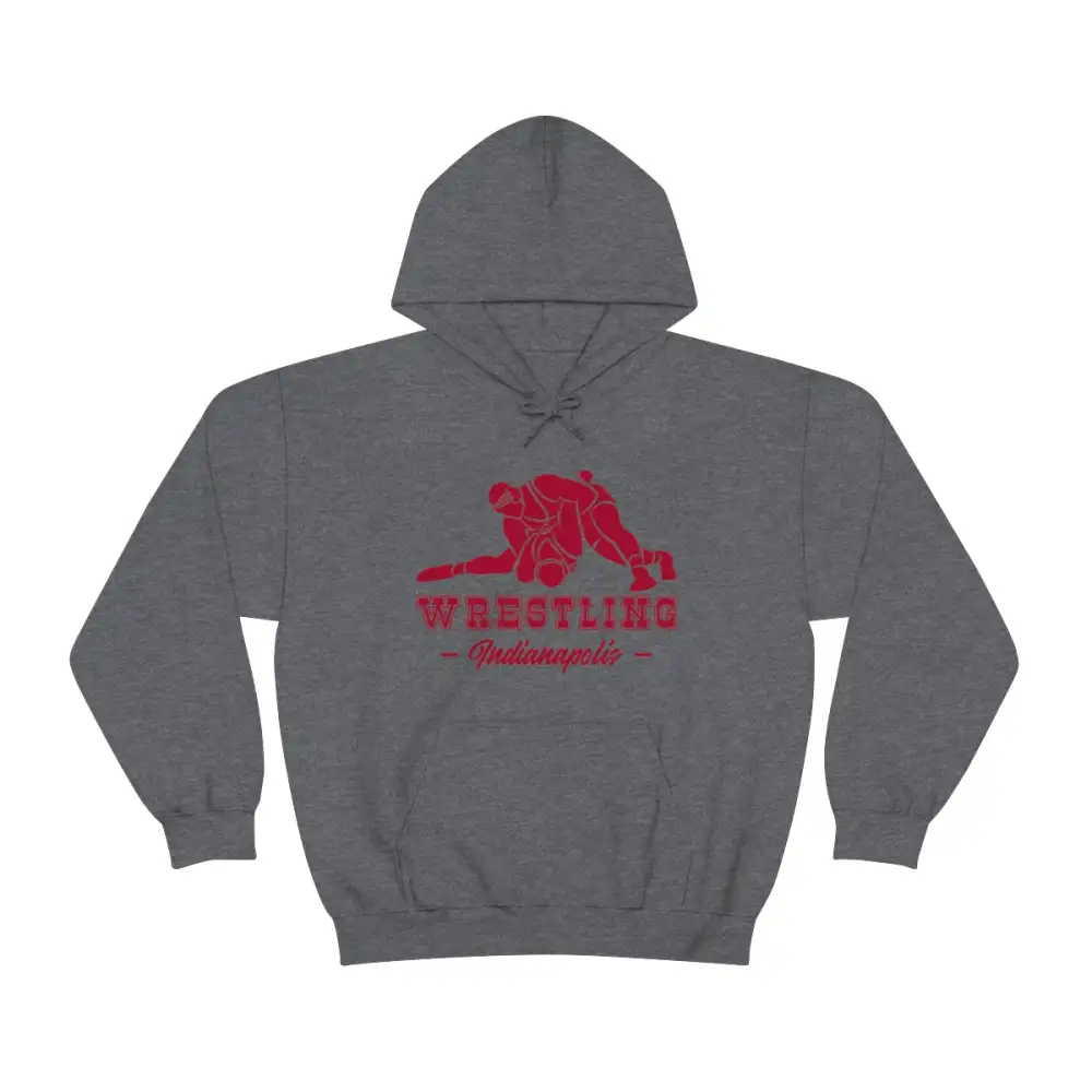 Fan Style Wrestling Graphic Pullover Hoodie