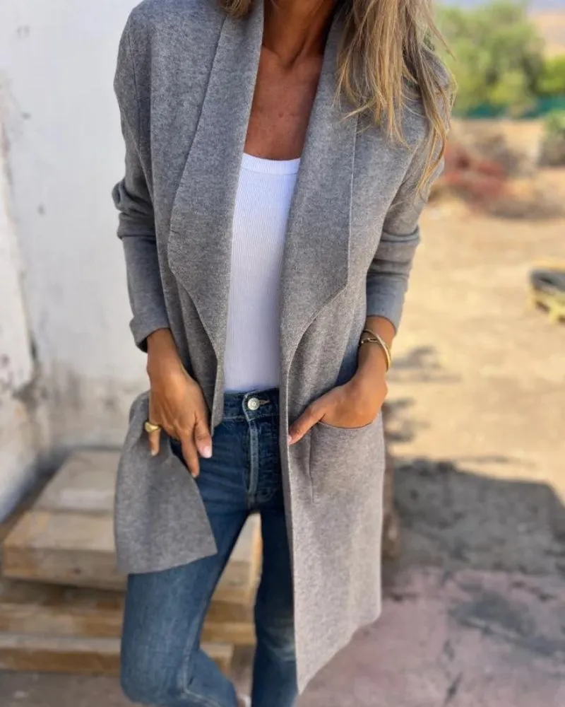 Longline Knit Cardigan