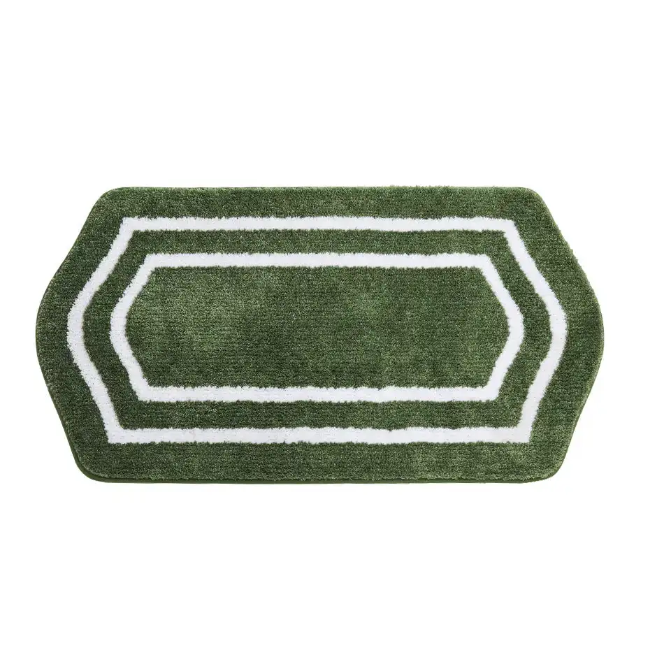 Plush Oval Bath Rug
