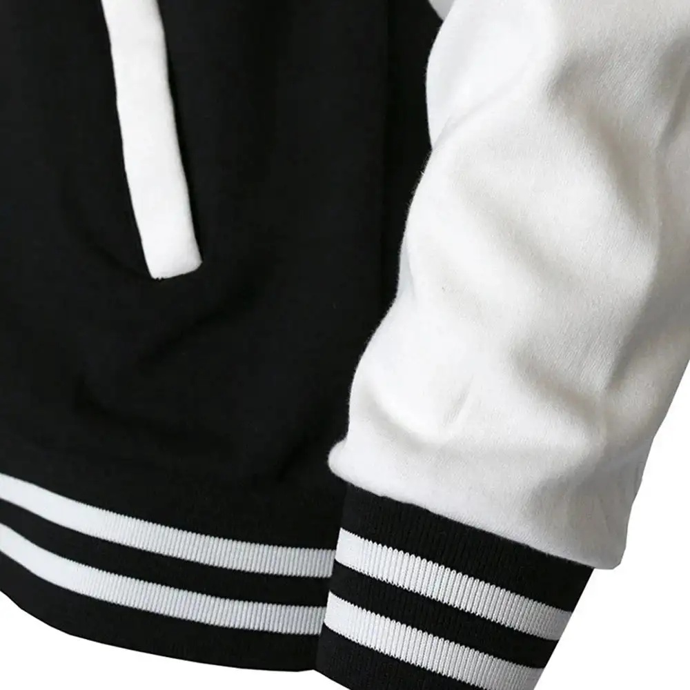Oversized Baseball Style Jacket