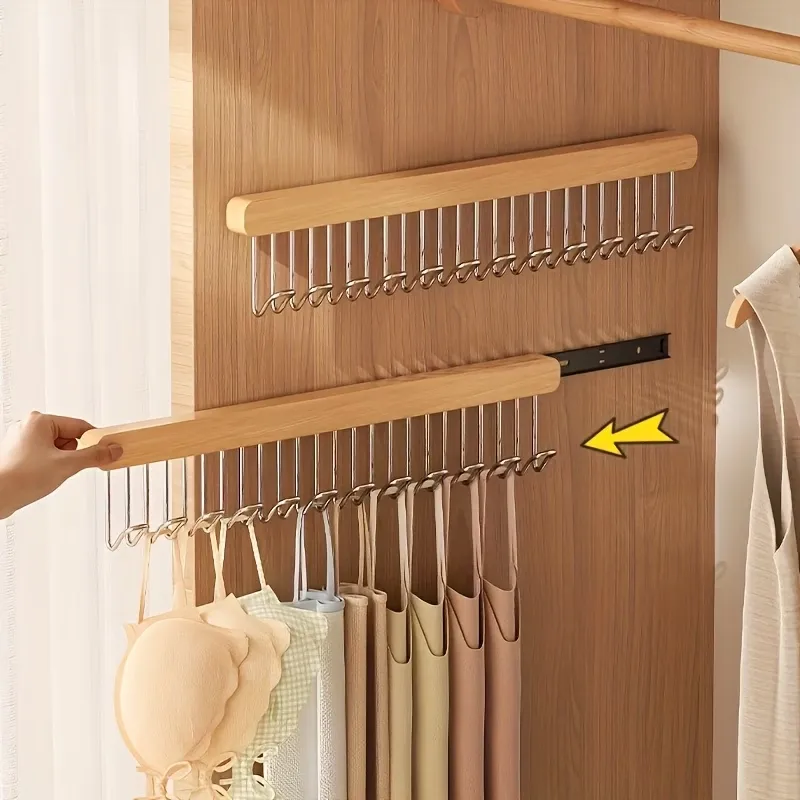 Sliding Closet Hanger Rack