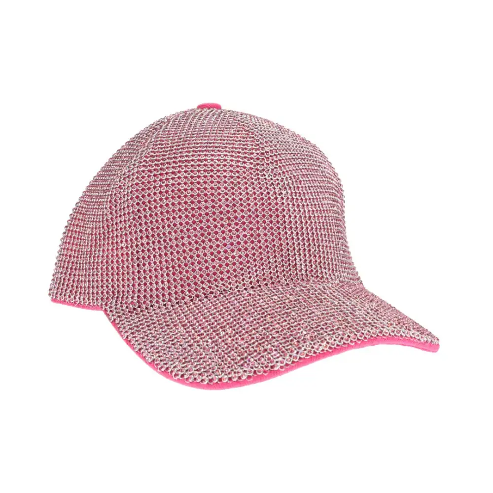 Allover Rhinestone Baseball Cap
