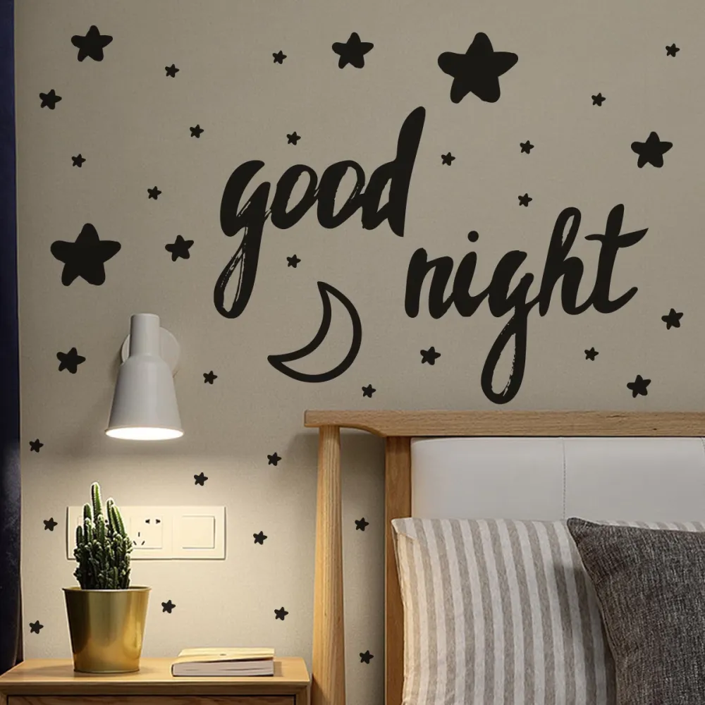 Good Night Star Wall Decal