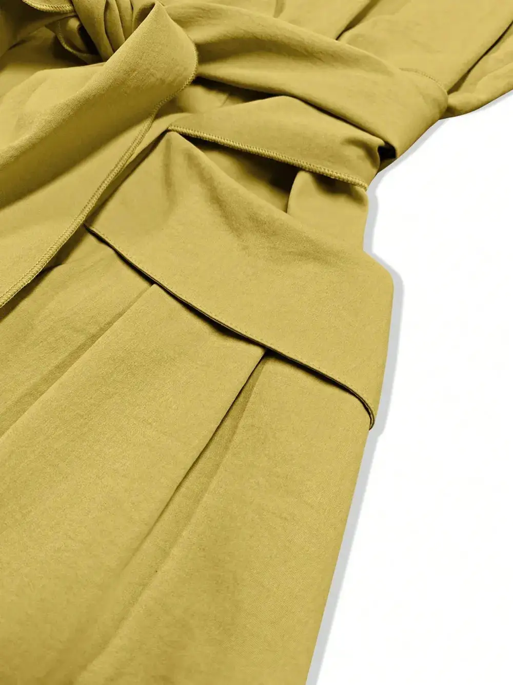 Modern Tie Detail Midi Dress