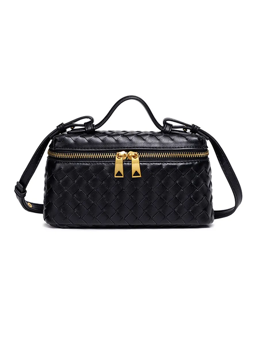 Cecelia Hand-Woven Box Bag