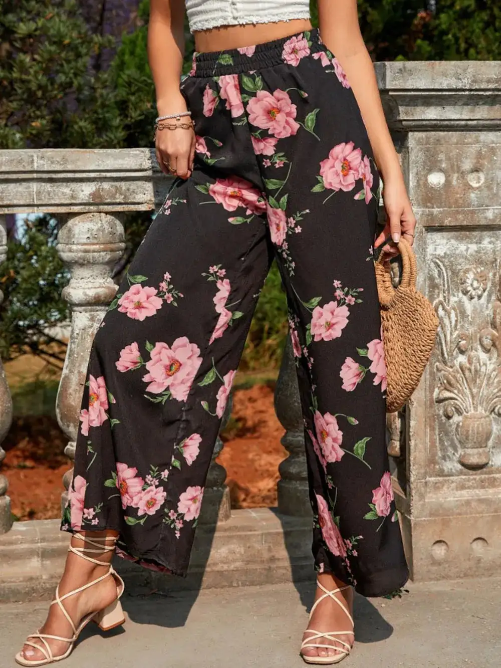 Everyday High Waist Wide Leg Pants