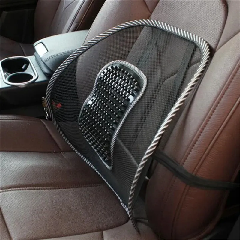 Solid Color Car Seat Lumbar Support Pad