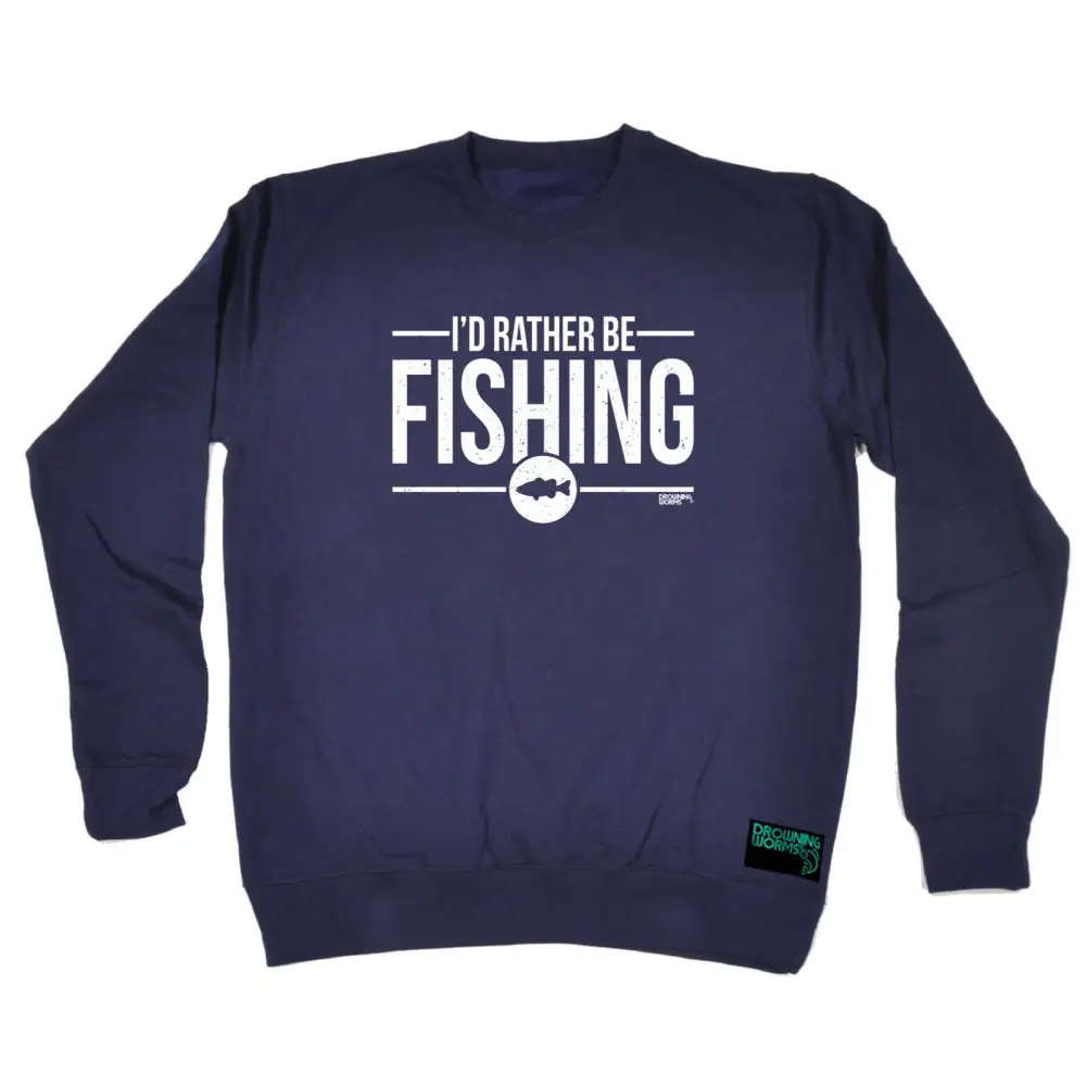 Rather Fishing Graphic Sweatshirt