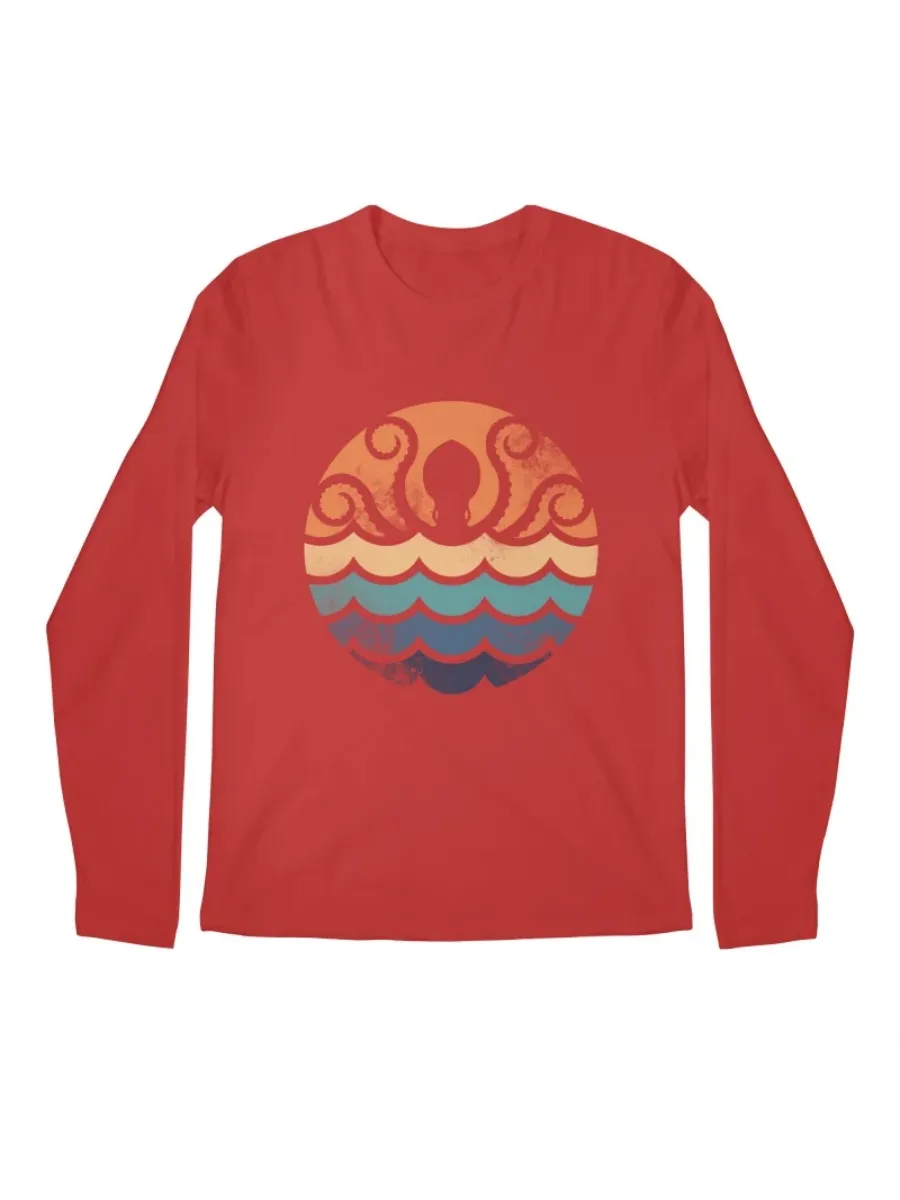 Colorful Octopus Graphic T-Shirt