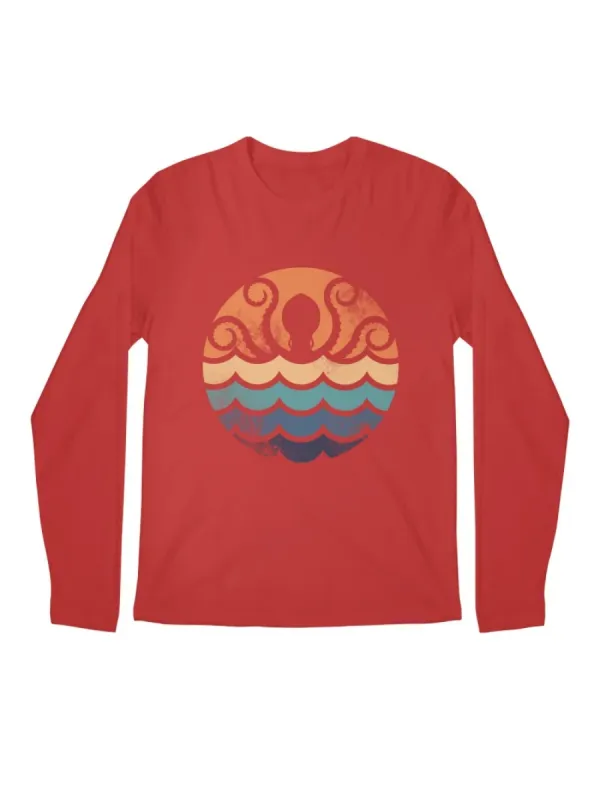Colorful Octopus Graphic T-Shirt
