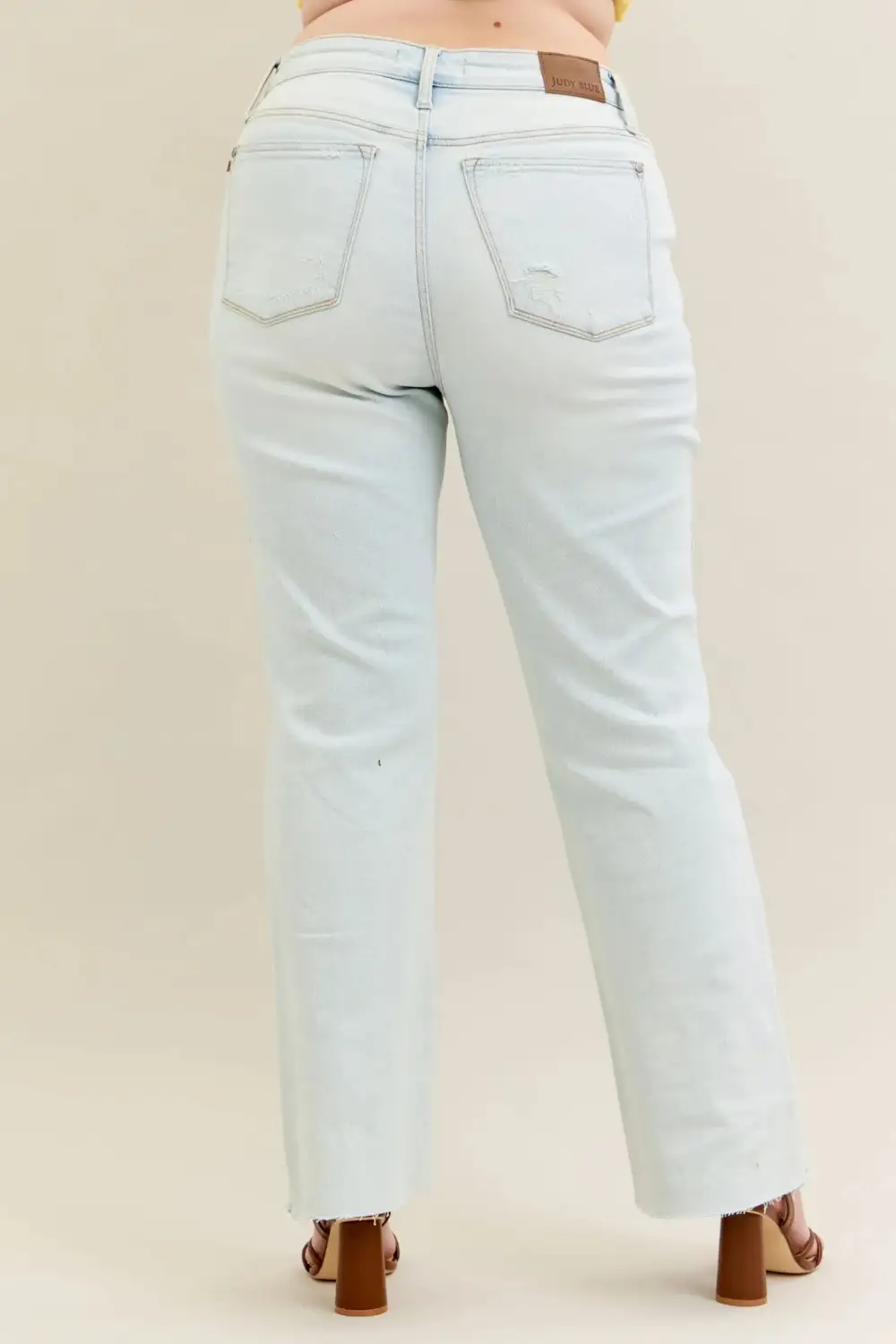 Easy Flare Leg Denim Jeans