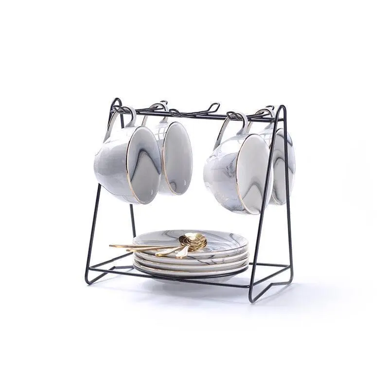 Porcelain Luxurious Tea Set Table