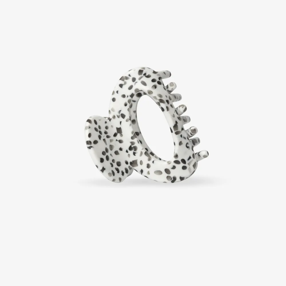 Modern Everyday Dalmatian Pattern Hair Clip