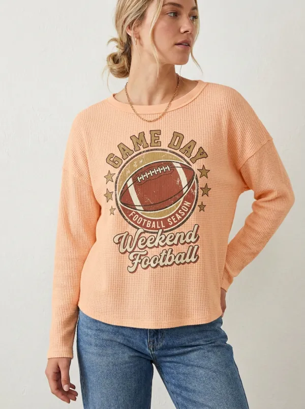 Football Graphic Casual T-Shirt