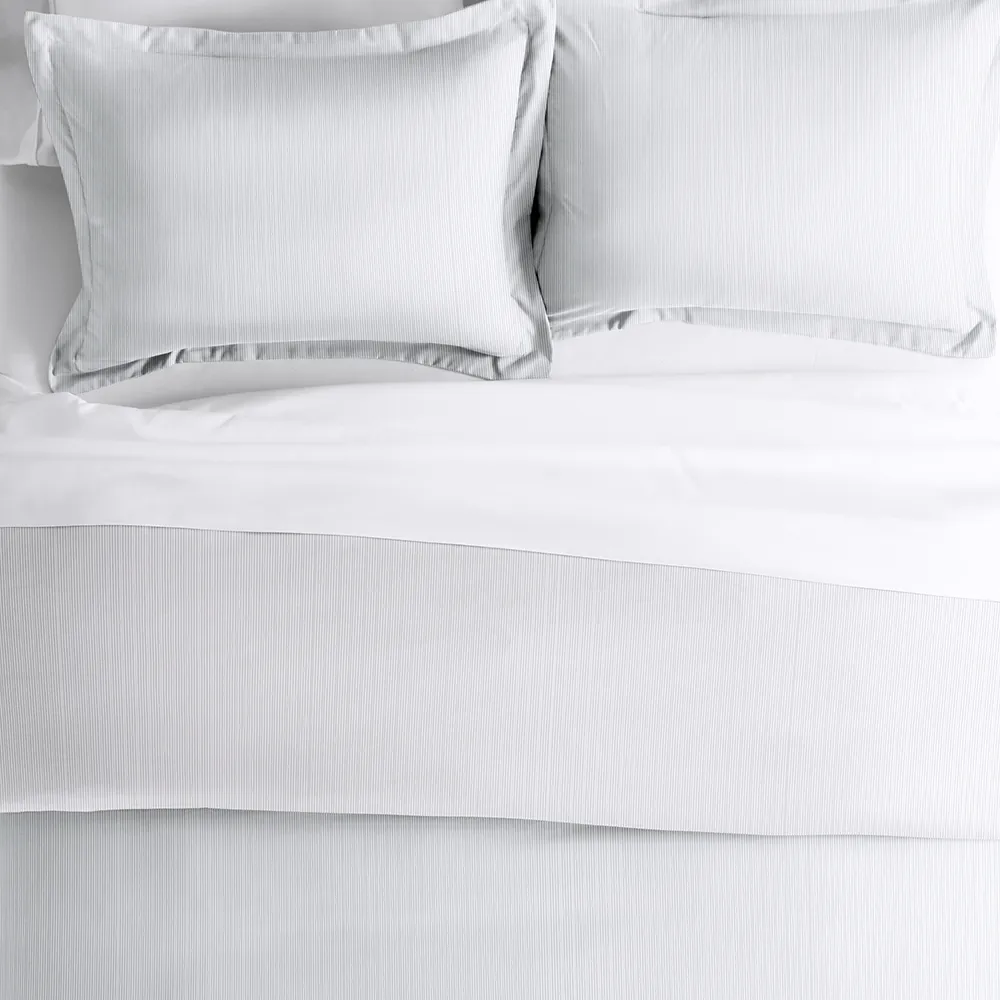 Pinstriped Pattern Duvet Cover Set