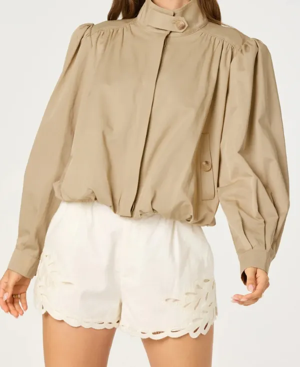 Elastic Hem Jacket