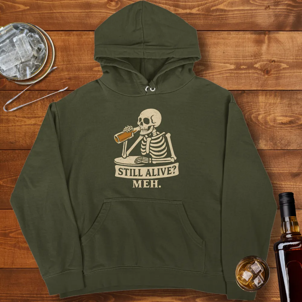 Still Alive Graphic Pullover Hoodie