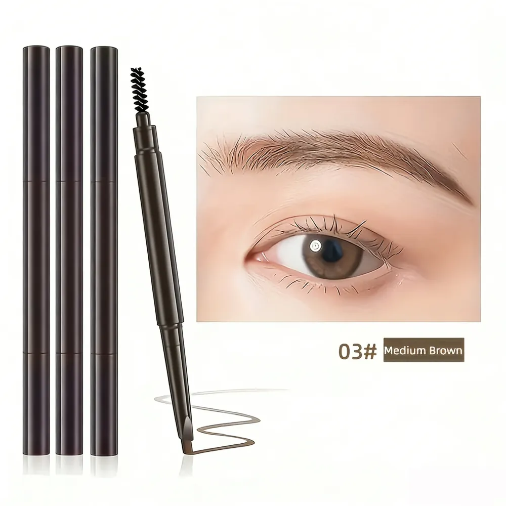 3 Pack Waterproof Eyebrow Pencil
