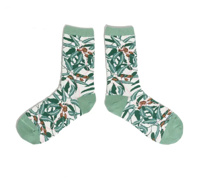 Essential Versatile Animal-Motif Cotton Crew Socks