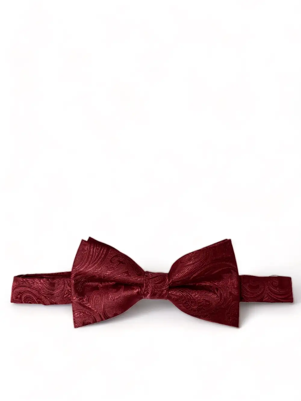 Smart Paisley Polyester Bow Tie