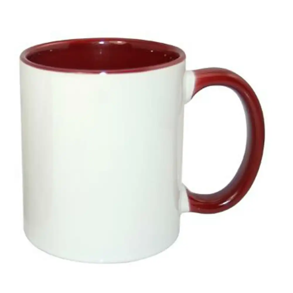 Contrast Interior And Handle Mug