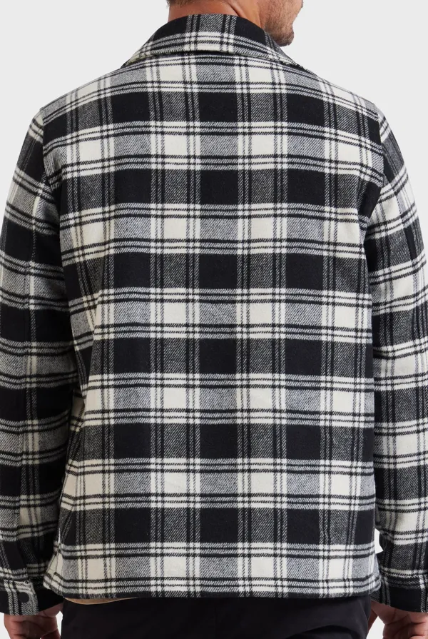 Classic Plaid Flannel Casual Shirt Jacket