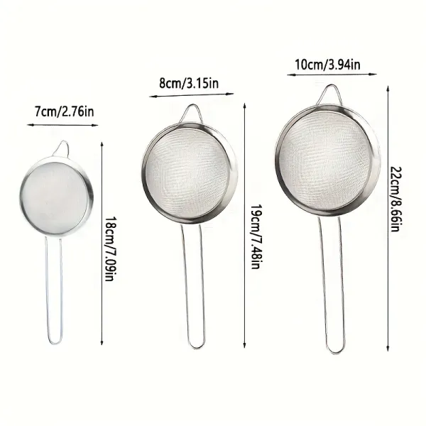 Stainless Steel Multi-Specification Strainer Set