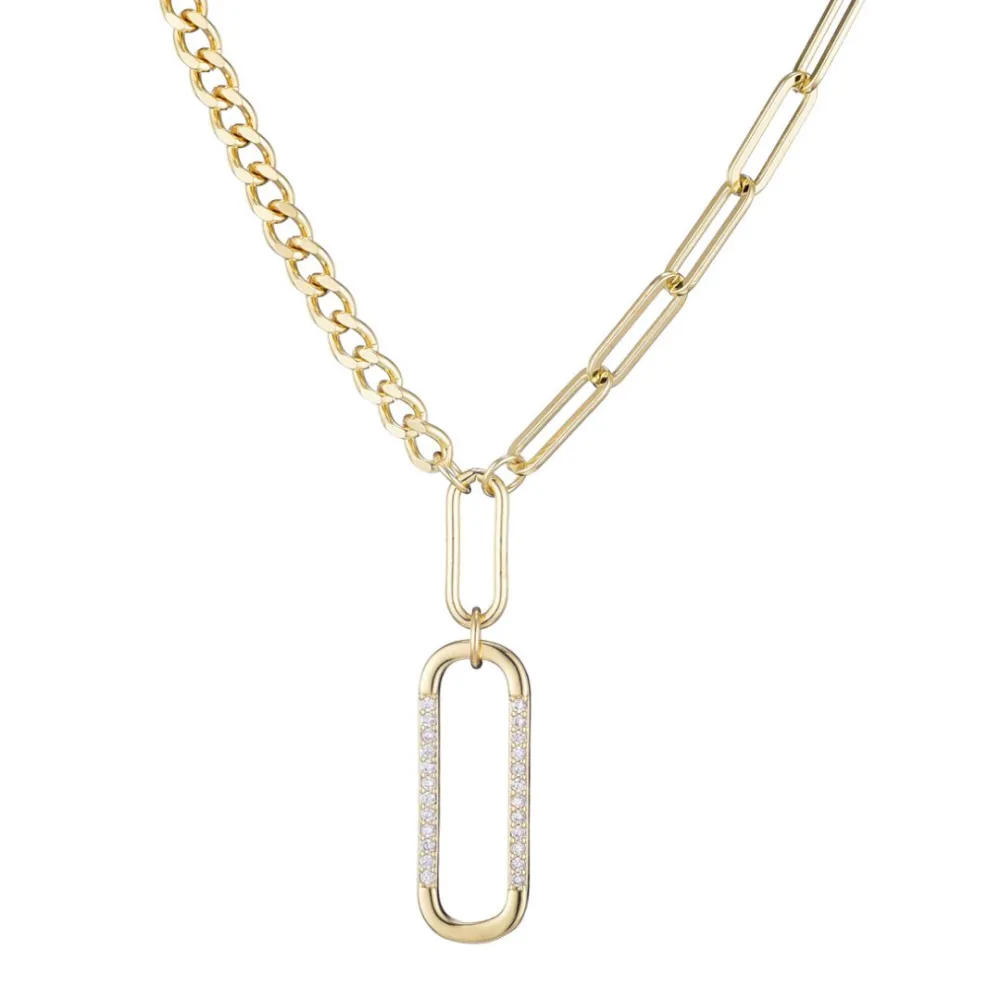 Pendant Zirconia Chain Necklace