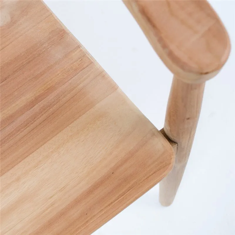 Teak Woven Lounge Chair