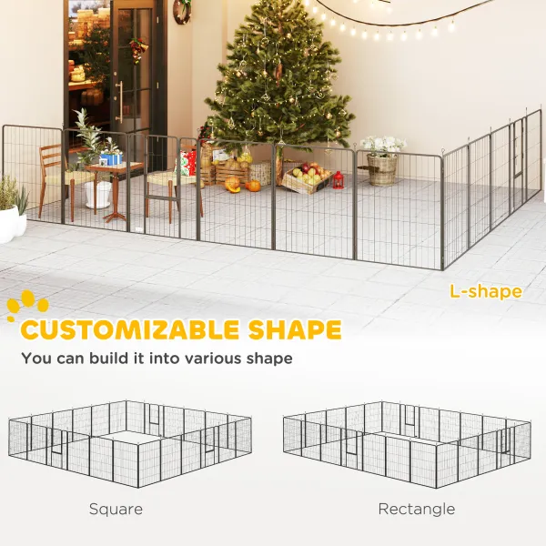 Practical Outdoor Dog Playpen with Agility Tools for Professional and Home Use in Pet Care