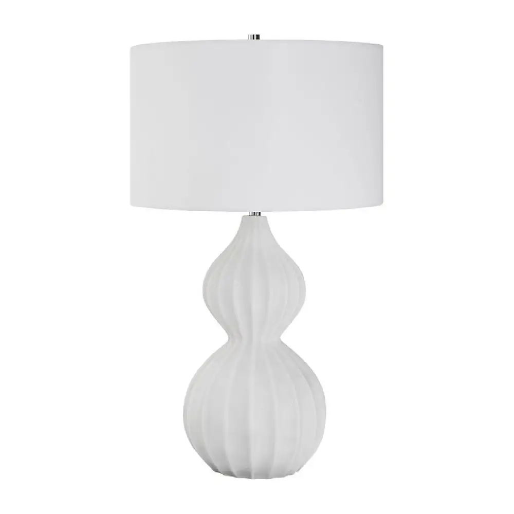 Marble Inspired Table Lamp